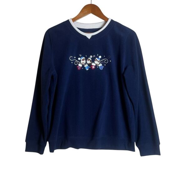 Tradition winter fleece crew neck sweater - Picture 1 of 8